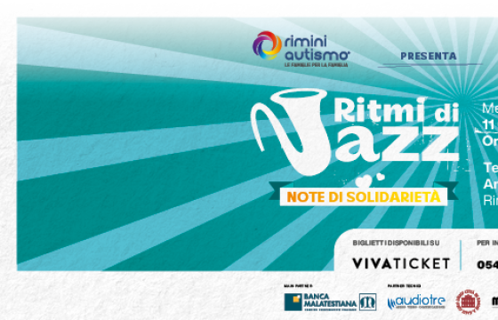 Concerto jazz solidale a Rimini per una serata di musica e solidarietà.