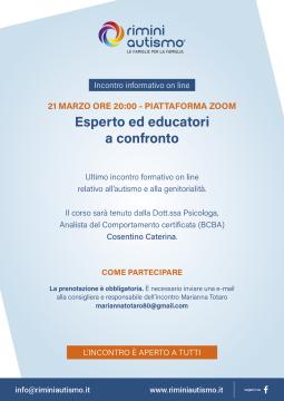 Esperto ed educatori a confronto