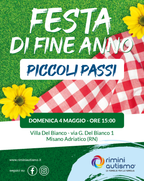 Festa di fine anno del Progetto Piccoli Passi